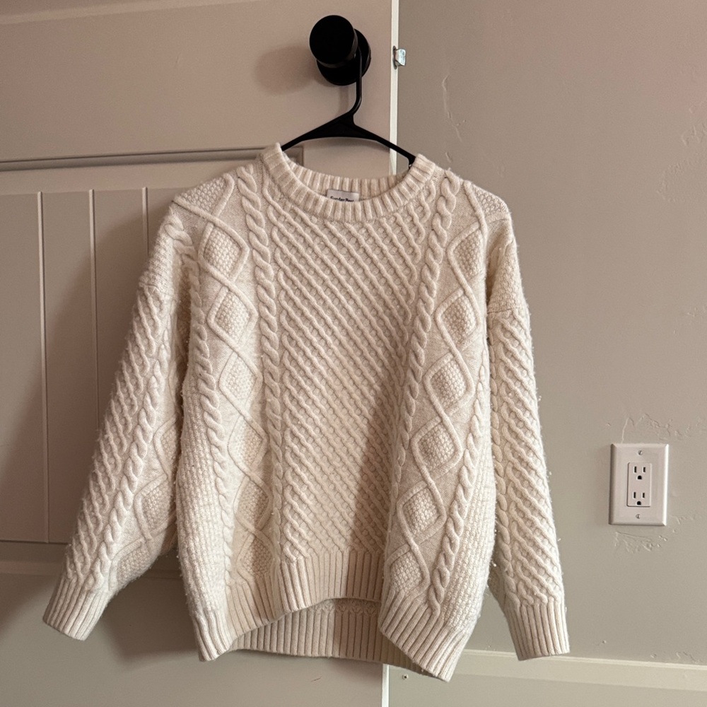 Sunday Best Aritzia Peggy Sweater - Cream